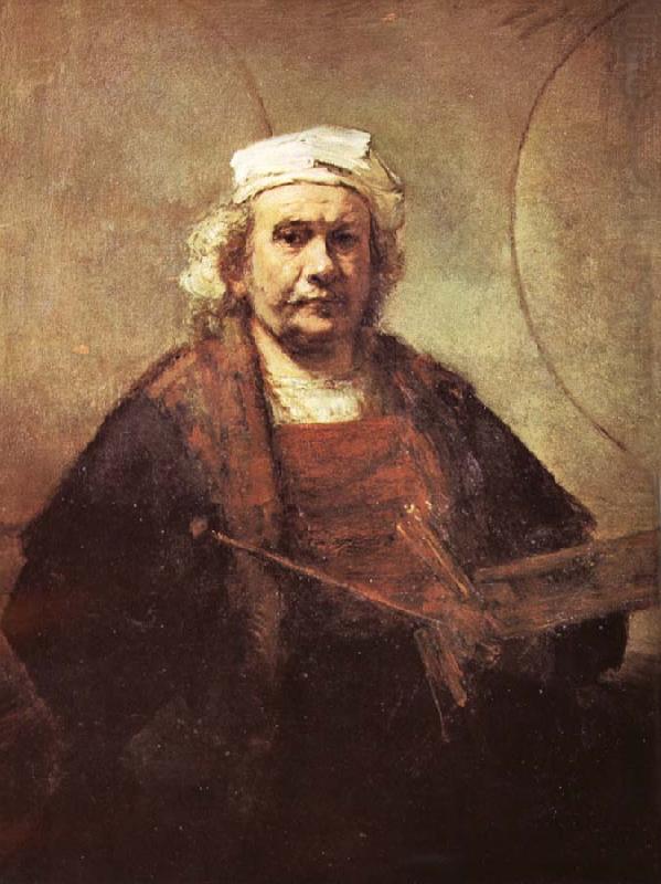 Portrat of the artist, REMBRANDT Harmenszoon van Rijn